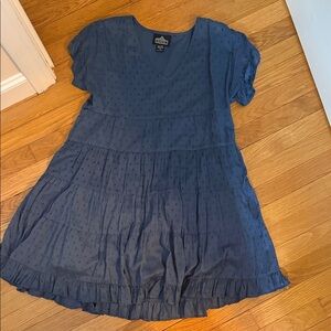 Angie Blue Dot Dress